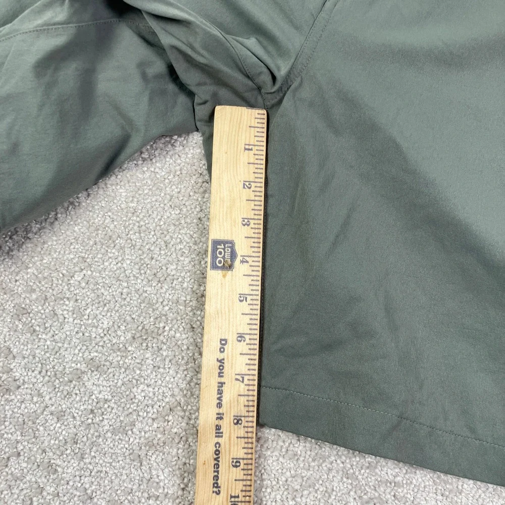 REI Co-op Mens 38 Shorts Green Sahara Path Hiking Stretch Gorpcore 167458